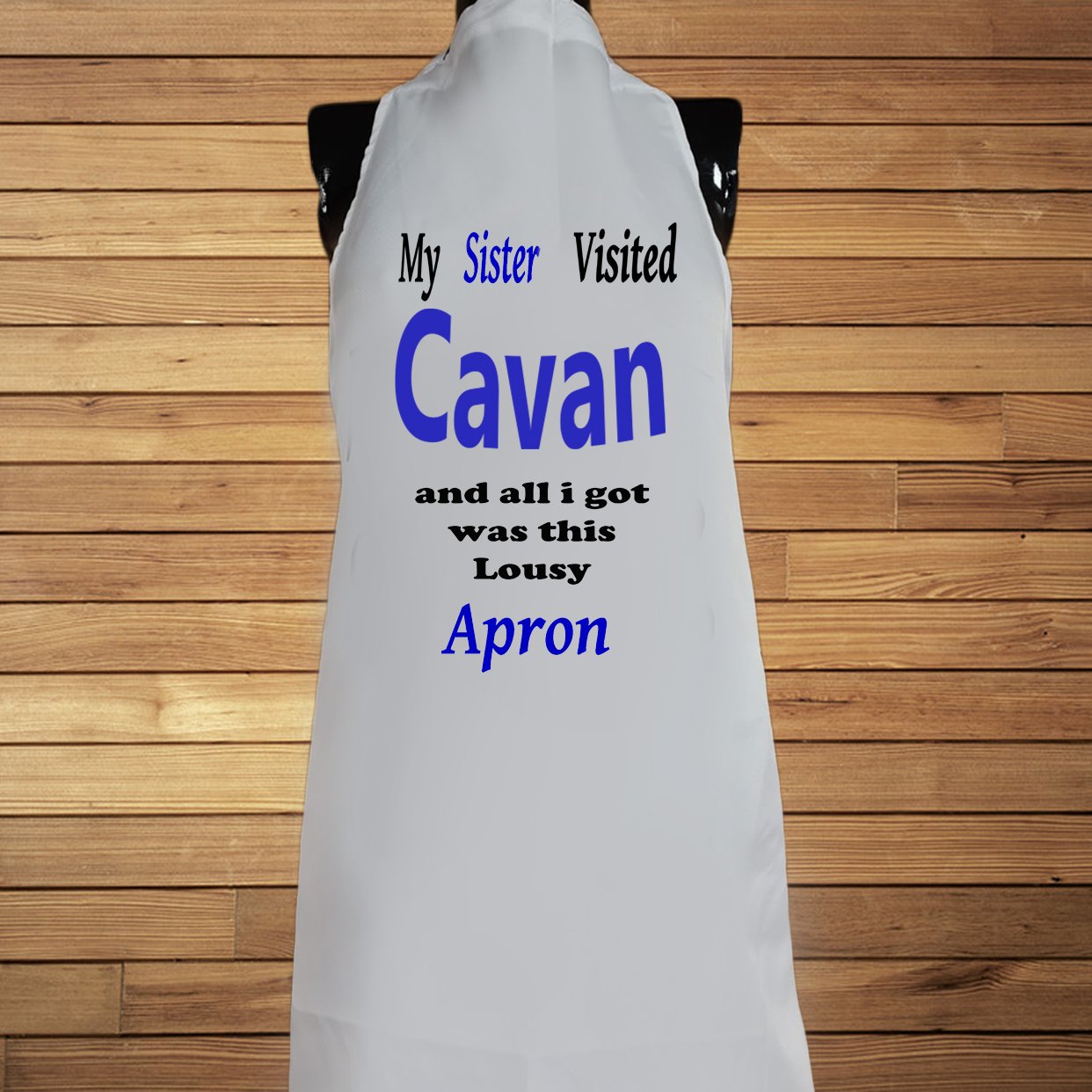 My Sister Visited Cavan Apron
