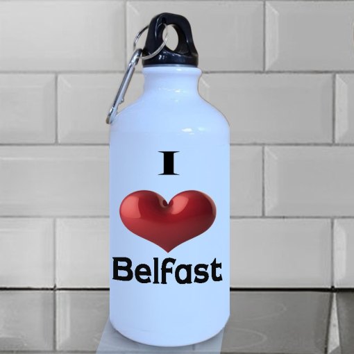 I heart Belfast Sports Bottle
