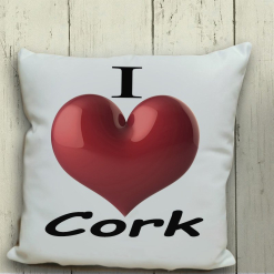 I heart Cork Cushion