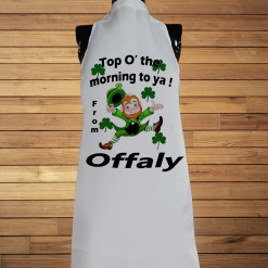 Top O the morning Offaly Apron
