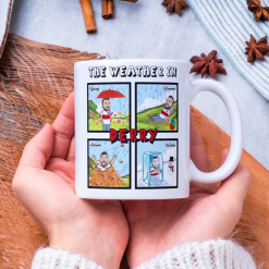 Alternative view of The Weather In Derry Mug