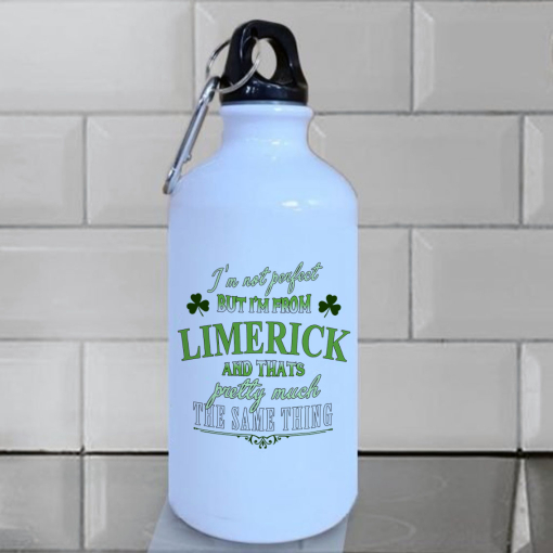 #1 - I'm not perfect, I'm from Limerick Sports Bottle