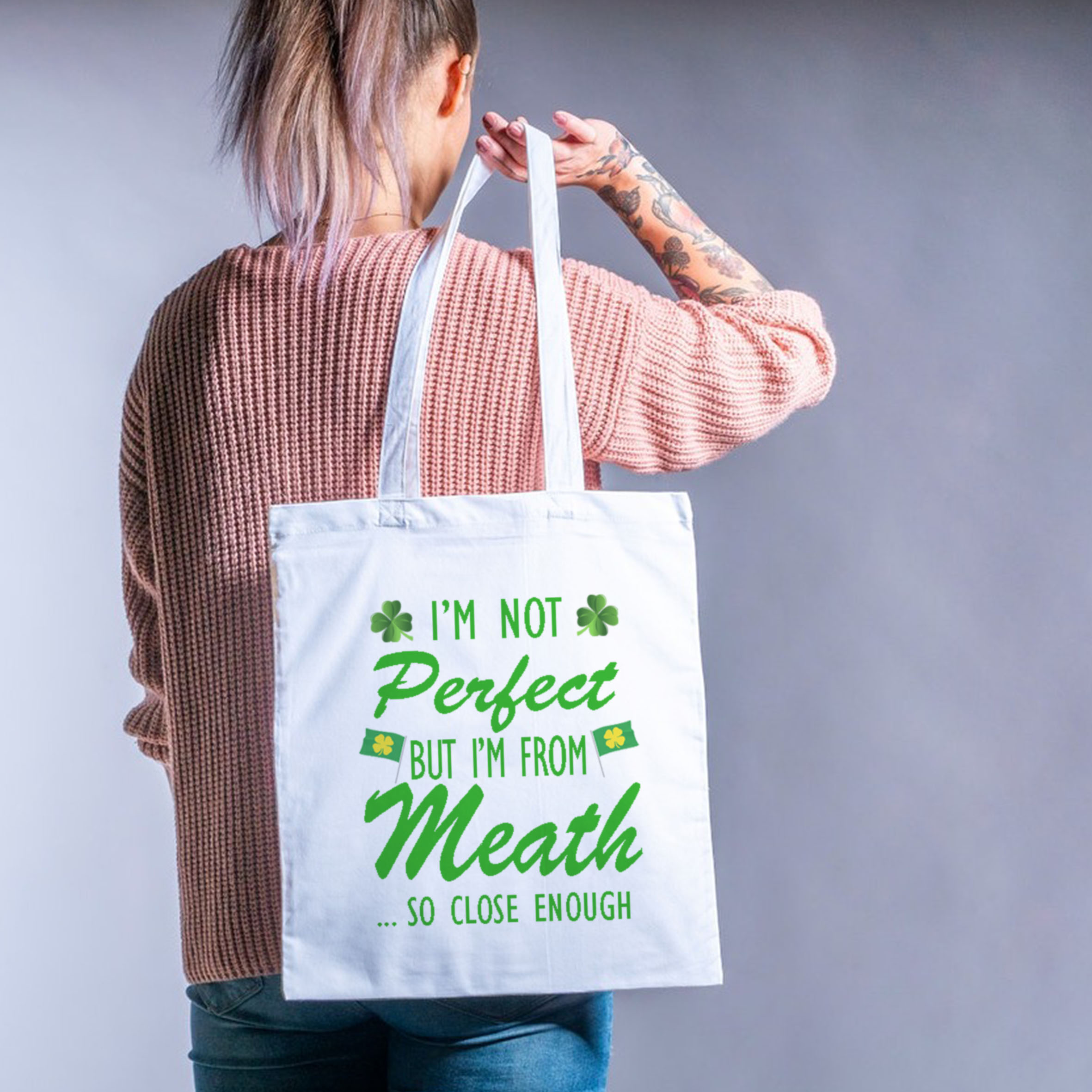 Shoulder Bag #2 - I'm not perfect, I'm from Meath