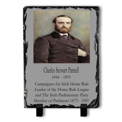 Alternative view of Charles Stewart Parnell Slate Tile
