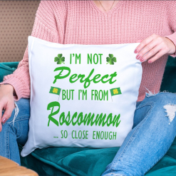 Cushion #2 - I'm not perfect, I'm from Roscommon Cushion