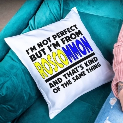 Cushion #3  - I'm not perfect, I'm from Roscommon Cushion
