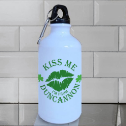 Kiss Me, I'm from Duncannon Sports Bottle