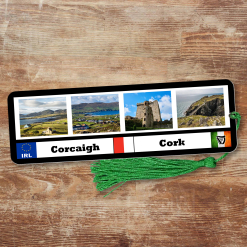 Scenic 4 Pic Cork Bookmark