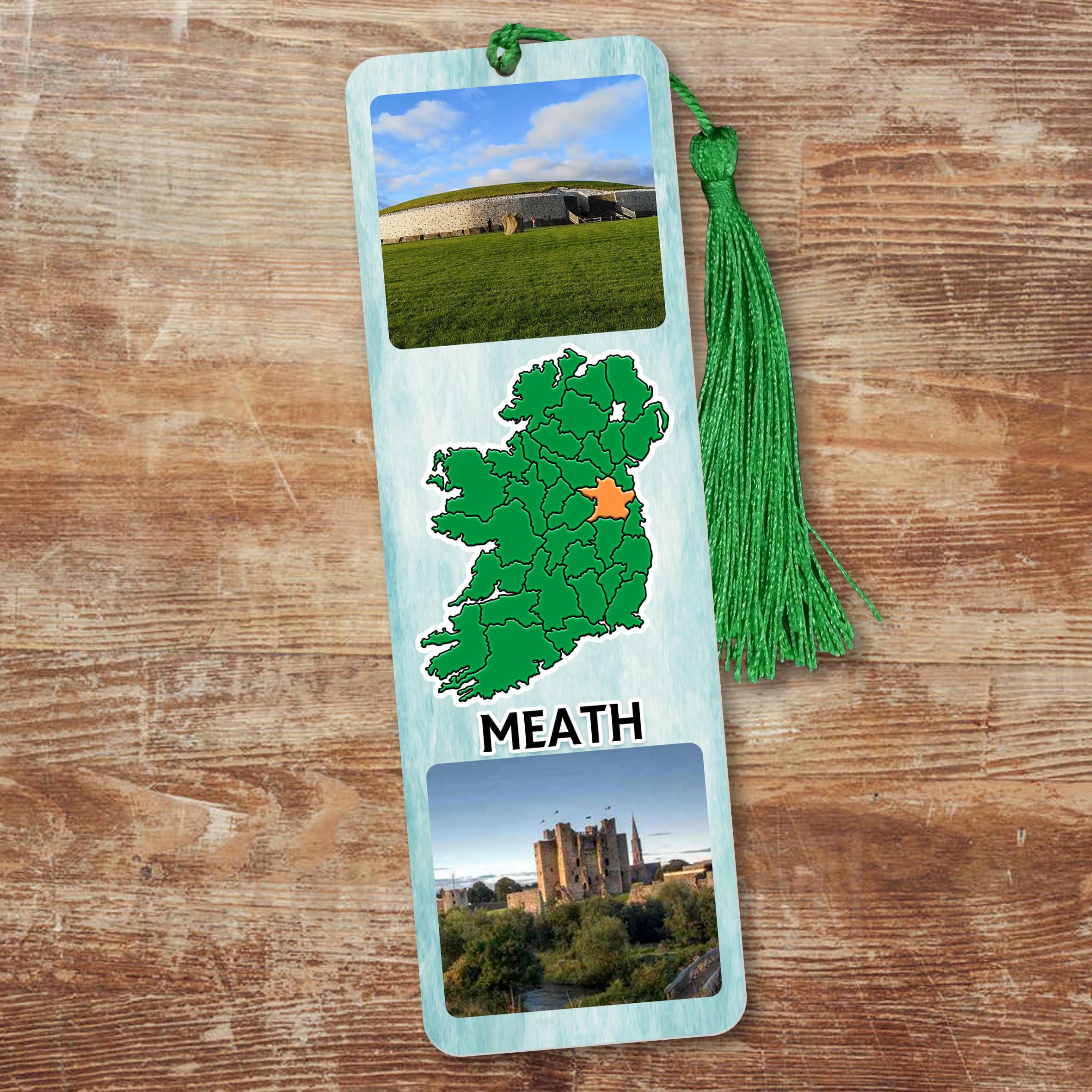 Scenic & Map Meath Bookmark