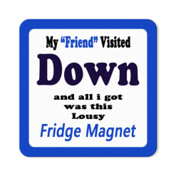 Down Fridge Magnets