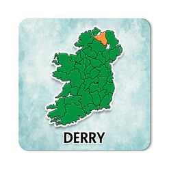Map of Derry Magnet