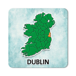 Map of Dublin Magnet