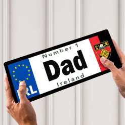 No 1 "Any Title" Down Licence Plate