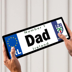 No 1 "Any Title" Monaghan Licence Plate