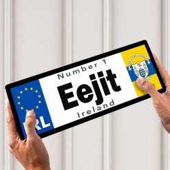 No 1 Eejit Clare Licence Plate