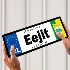 No 1 Eejit Kerry Licence Plate