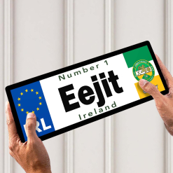 No 1 Eejit Offaly Licence Plate