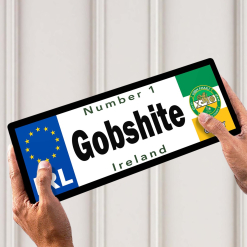 No 1 Gobshite Offaly Licence Plate