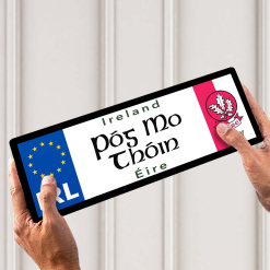 Póg Mo Thóin Derry Licence Plate