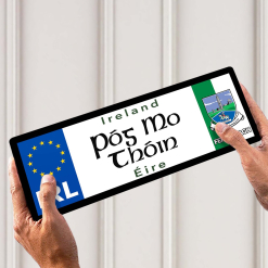 Póg Mo Thóin Fermanagh Licence Plate