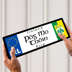 Póg Mo Thóin Kerry Licence Plate