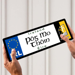 Póg Mo Thóin Kilkenny Licence Plate
