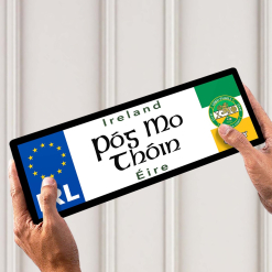 Póg Mo Thóin Offaly Licence Plate