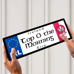 Top O Morn Derry Licence Plate