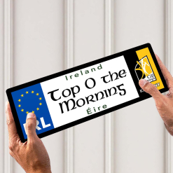 Top O Morn Kilkenny Licence Plate