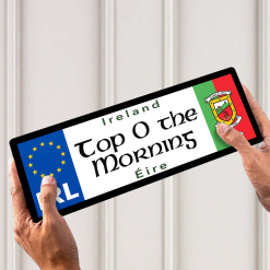 Top O Morn Mayo Licence Plate