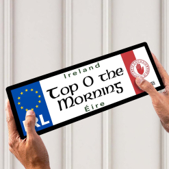 Top O Morn Tyrone Licence Plate