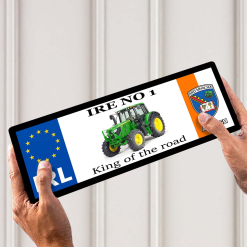 John Deere Armagh Licence Plate