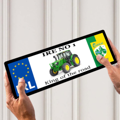 John Deere Kerry Licence Plate