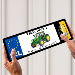 John Deere Kilkenny Licence Plate