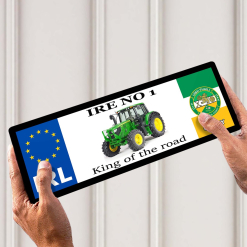 John Deere Offaly Licence Plate