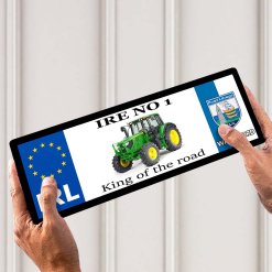 John Deere Waterford Licence Plate