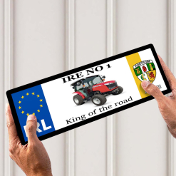 Massey Ferguson Antrim Licence Plate