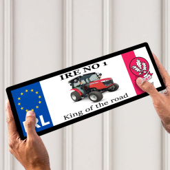 Massey Ferguson Derry Licence Plate