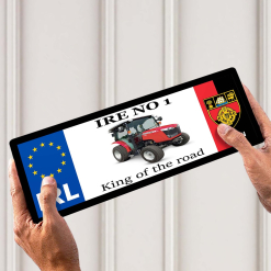 Massey Ferguson Down Licence Plate