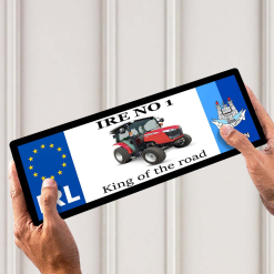 Massey Ferguson Antrim Licence Plate