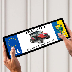 Massey Ferguson Wicklow Licence Plate