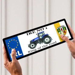 New Holland Antrim Licence Plate