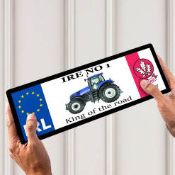 New Holland Derry Licence Plate