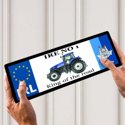 New Holland Dublin Licence Plate