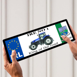 New Holland Fermanagh Licence Plate