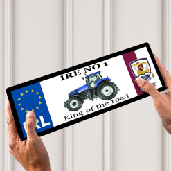 New Holland Galway Licence Plate