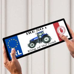 New Holland Tyrone Licence Plate