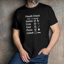 Fleadh Cheoil Check List T-Shirt