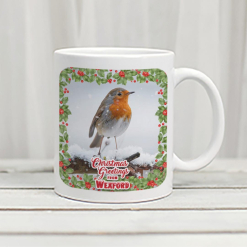 Robin Greetings from Ireland/Town Mug