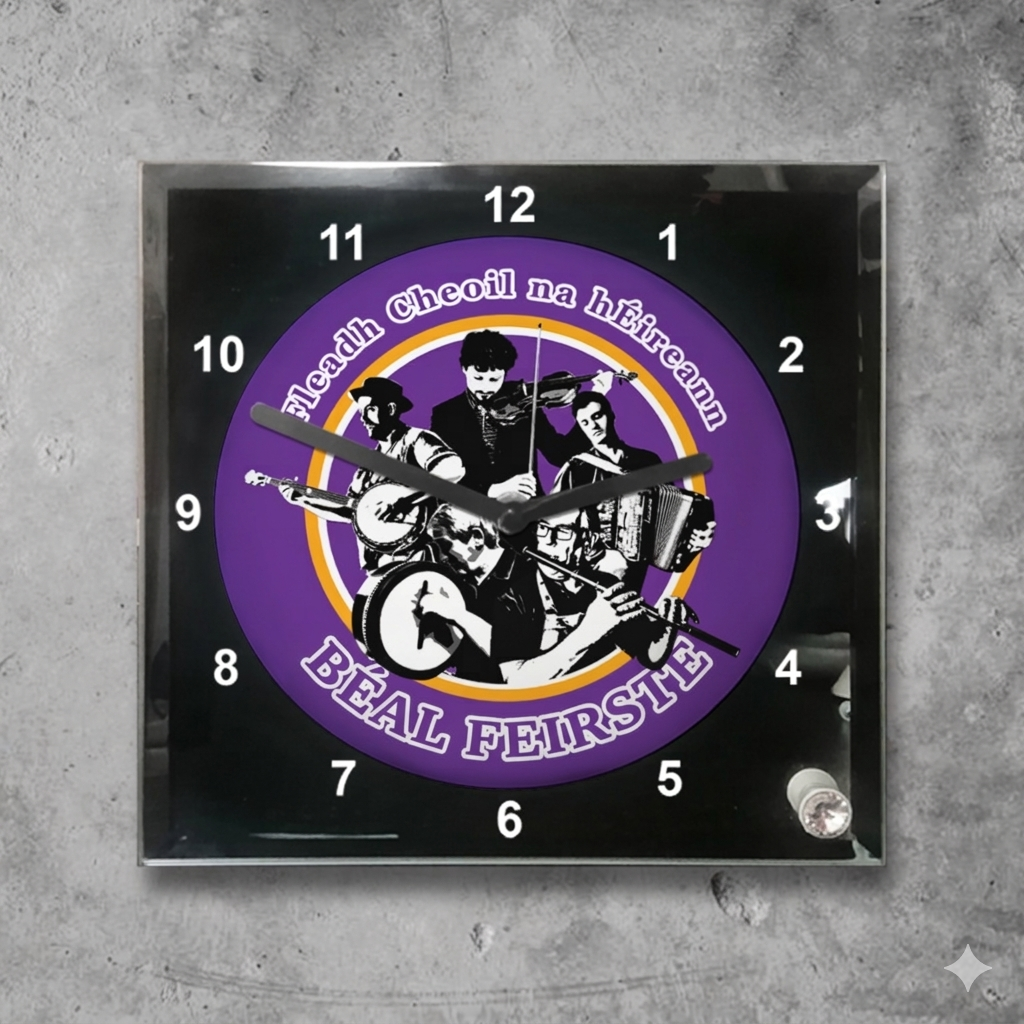 Fleadh Cheoil Béal Feirste Clock